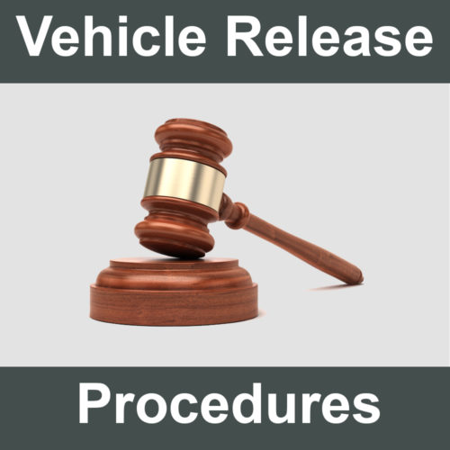 Vehicle Release Procedures